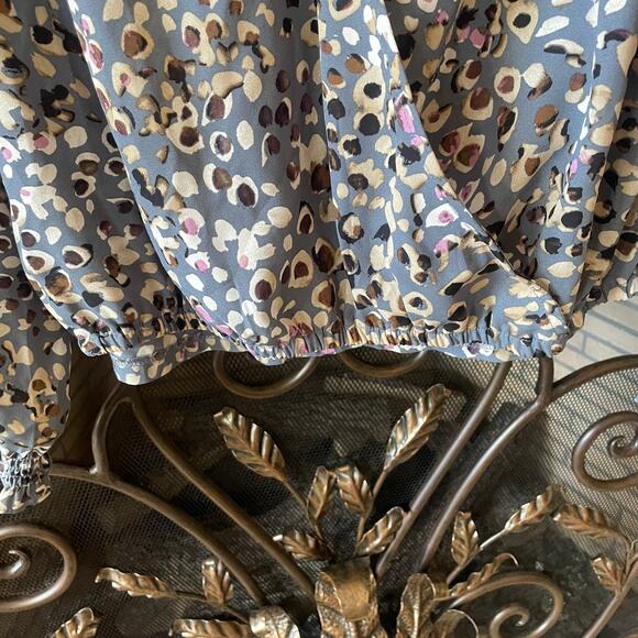 Sanctuary V-Neck Elastic Waist Long Sleeve Top Sz S - Picture 2 of 6